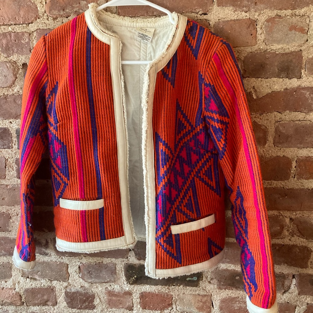 GORGEOUS anthropologie woven jacket